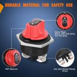Nilight 300A Battery Disconnect Switch for ATV UTV