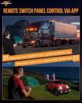 Auxbeam Bluetooth RGB Switch Panel for ATV and Truck