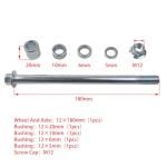 12mm Front Rear Axle with Bushings for ATV