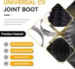 Universal CV Boot Kits with Clamps and Grease
