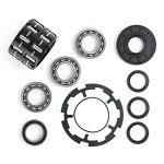 SFriding Front Differential Bearing & Seal Rebuild Kit ​with Armature Plate for Polaris Ranger 800 RZR 4X4 (2008-2010), for Polaris Ranger 800 RZR S/4 4X4 (2009-2010) [Black]