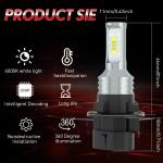 Super Bright 6000K Honda ATV Light Bulbs, 2-Pack