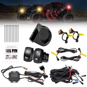 UTV Turn Signal Kit with Horn for Polaris & Can-Am