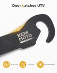 KEMIMOTO 4.5" Door Latches for RZR PRO XP/4