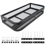 Heavy Duty ATV Cargo Basket with Mounting Kit