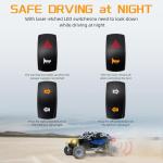 JIEPENG Universal UTV Turn Signal Kit with Horn