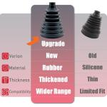 2PCS Thick Neoprene CV Boot Repair Kit
