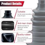 2PCS Thick Neoprene CV Boot Repair Kit