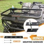 Heavy Duty ATV Cargo Basket with Mounting Kit
