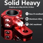 Adjustable ATV Whip Light Mount - CNC Design