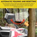Spring-Back UTV Mirrors for 1.5"-2" Roll Cages