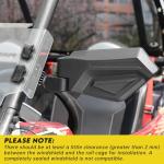 Spring-Back UTV Mirrors for 1.5"-2" Roll Cages