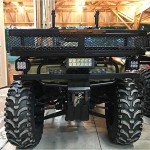 Heavy Duty ATV Cargo Basket with Mounting Kit
