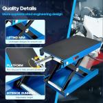 1200 LB Capacity Scissor Jack for ATVs and Bikes