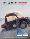 KEMIMOTO Zipper Soft Doors for RZR Models