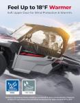 KEMIMOTO Soft Upper Doors for Polaris General 1000