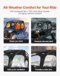 Polaris RZR XP4 Soft Upper Door Enclosure Kit