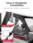 KEMIMOTO Soft Upper Doors for Polaris General 1000