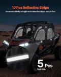 Polaris RZR XP4 Soft Upper Door Enclosure Kit