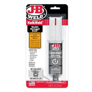 J-B Weld KwikWeld Steel Reinforced Epoxy - 25 ml