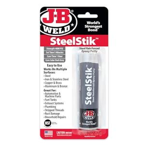 J-B Weld SteelStik Epoxy Putty Stick - 2 oz