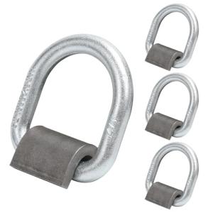 Leero 1/2" Heavy Duty D Rings - 4 Pack