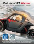 KEMIMOTO Soft Cab Enclosure for Polaris RZR XP 1000