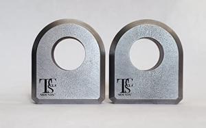 Weld-On D-Ring Shackle Mounts for ATV/UTV