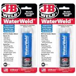 J-B Weld WaterWeld Epoxy Putty Stick - 2 Pack