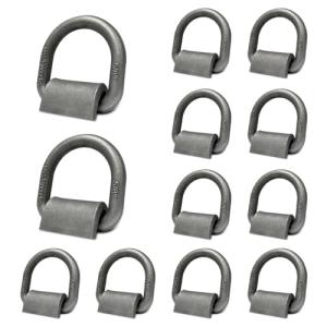 Heavy Duty 5/8" Weld-On D-Ring Tie Downs