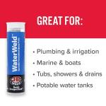 J-B Weld WaterWeld Epoxy Putty Stick - 2 Pack