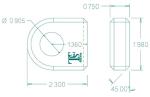 Weld-On D-Ring Shackle Mounts for ATV/UTV