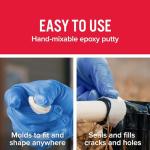 J-B Weld WaterWeld Epoxy Putty Stick - 2 Pack