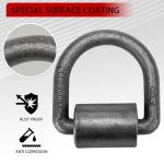 5/8" Heavy Duty Weld-On D-Rings for ATV
