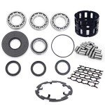SFriding Front Differential Bearing & Seal Rebuild Kit ​with Armature Plate for Polaris Ranger 800 RZR 4X4 (2008-2010), for Polaris Ranger 800 RZR S/4 4X4 (2009-2010) [Black]