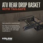 Kolpin Universal Collapsible ATV Rear Drop Basket