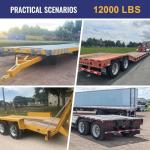 Heavy Duty Weld-On D-Ring Trailer Tie Downs