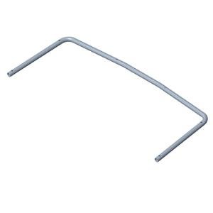 Polaris ATV Rear Support Tube Rack - Matte Black