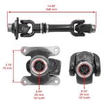 Caltric Rear Drive Shaft for Can-Am Outlander