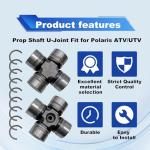 Pleoos Front Driveshaft U-Joint for Polaris ATV