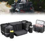 KEMIMOTO 74L Waterproof ATV Cargo Bag with Cooler