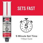 J-B Weld ClearWeld Epoxy Syringe - 25 ml