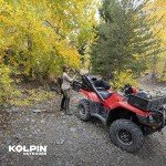 Kolpin Universal Collapsible ATV Rear Drop Basket