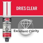 J-B Weld ClearWeld Epoxy Syringe - 25 ml