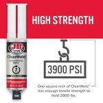 J-B Weld ClearWeld Epoxy Syringe - 25 ml