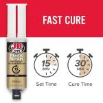 J-B Weld Plastic Bonder Adhesive Syringe - Tan