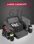 KEMIMOTO 74L Waterproof ATV Cargo Bag with Cooler