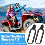 4 Pack Rubber Straps for ATV Rack Holders