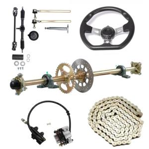 44" ATV Go Kart Rear Axle Kit with Accessories