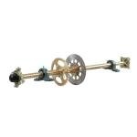 44" ATV Go Kart Rear Axle Kit with Accessories